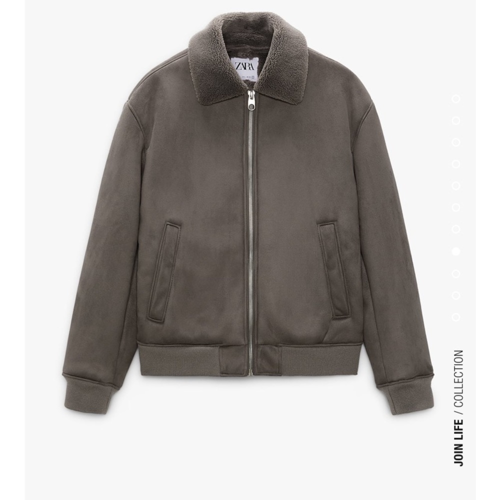 Zara Men's Grey Jacket
